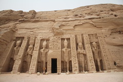 EGYPT-ABU SIMBEL-TEMPLE RE HORAKHTY AND TEMPLE OF HATOR