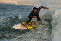 Surfers at Topanga Beach 52218
