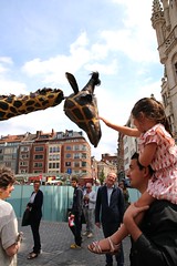 De giraffen van Teatro Pavana @ De Langste Dag 2018 - Leuven