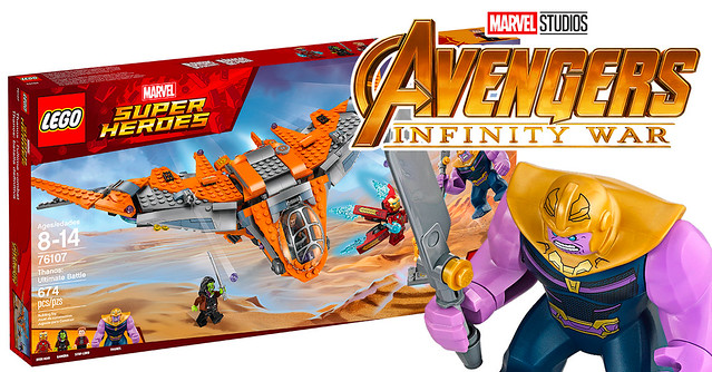 REVIEW LEGO Marvel 76107 Thanos Ultimate Battle