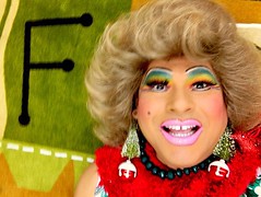 Frieda Laye does Drag Queen Story Time