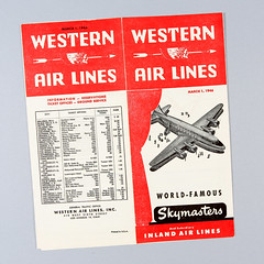 Western Air Lines Vintage
