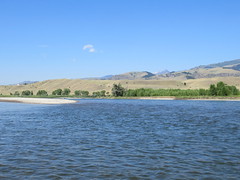 Yellowstone River Fishing At Emigrant, Montana 7/28/18