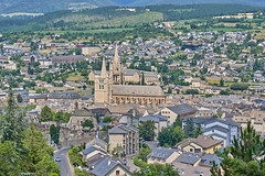 Views of Mende from the Croix de Saint Privat