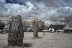 Avebury in Infra Red August 2018