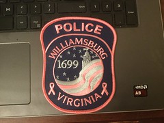 Police Pink Patches