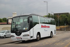 Andrews Coaches . ( Standcom Commerce Ltd ) . Foxton , Cambridgeshire .