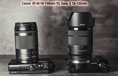 Canon EF-M 18-150mm VS. Sony E 18-135mm