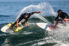 Surfers at Topanga 070618
