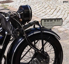 90 Jahre alte Rohrrahmen Motorräder von BMW