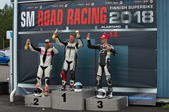 Finnish Road Racing 2018, Sat. 4.8.2018 Alastaro Racing Circuit.