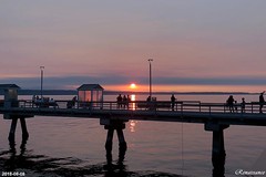 Edmonds fishing pier sunset