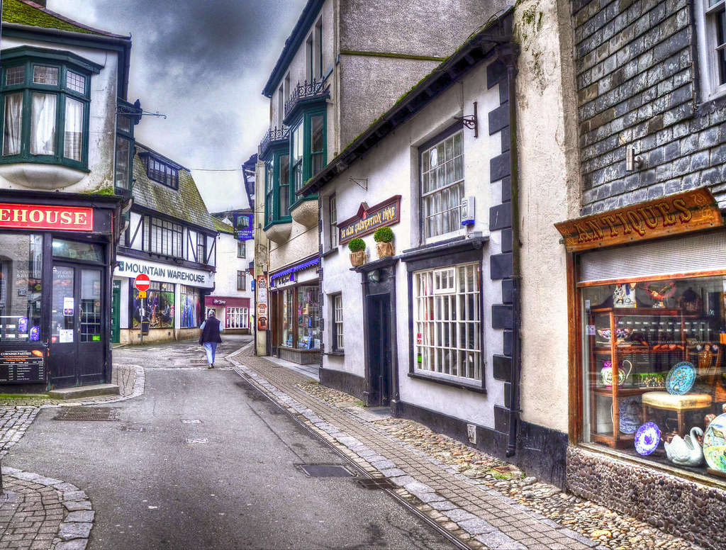 Fore Street, East Looe, Cornwall. Credit Baz Richardson, flickr