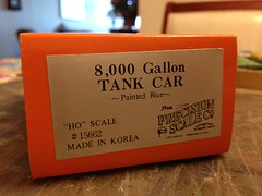 8,000 Gallon Tank Car Gulf 8256