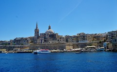 2016-06-08 PVII Malta Bugibba i rejs Sliema-Valletta-Senglea-Vittoriosa-Kalkara-Sliema