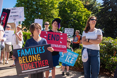 Families Belong Together Rally, Albany, Oregon