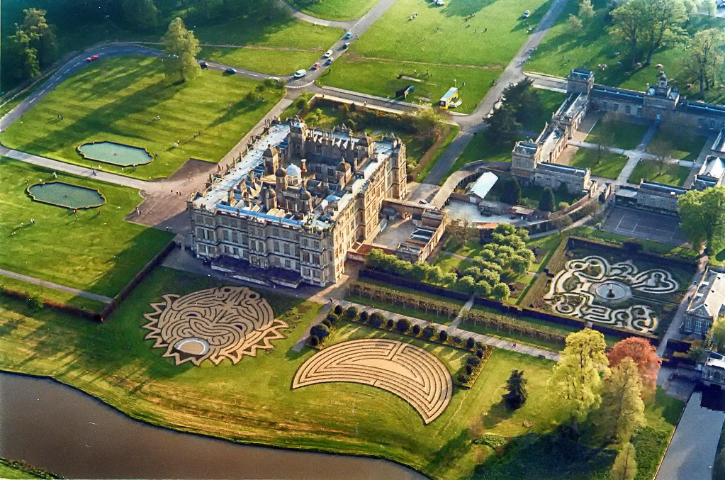 Longleat Aerial View. Credit sleuth@73