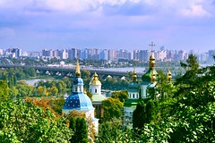 Kyiv. Vydubychi Monastery.
