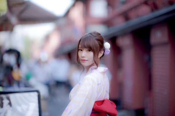 日本可爱萌妹《オシリスOsiris》，高度还原杀戮都市胸狠女角色「下平玲花」！
