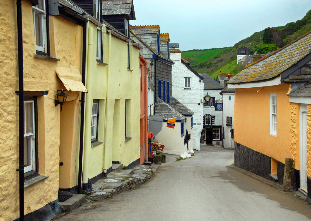Fore Street in Port Isaac, Cornwall. Credit Bryan Ledgard