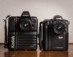 Kodak DCS 200 (1992) / Kodak DCS 315 (1998)