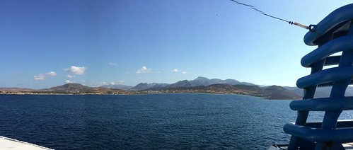 Approaching Naxos aboard M. V. Skopelitis
