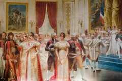 Painting at the main hall of La Mairie de Neuilly-sur-Seine