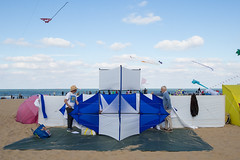 The international Kite Festival Scheveningen.