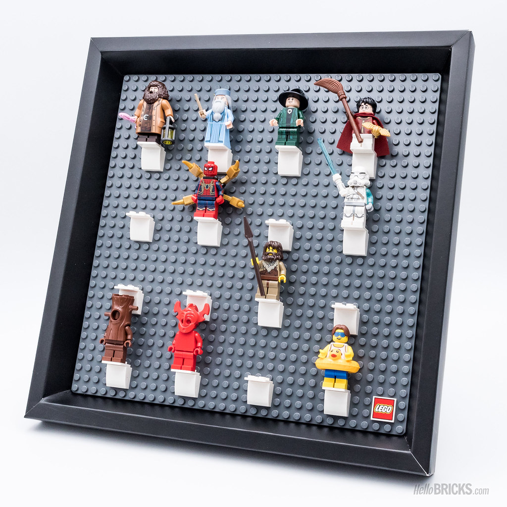 Affichage Acrylique Insert pour LEGO Minifigures série 20 centre 