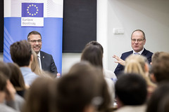 2018.12.07. Beszélgetés Navracsics Tiborral az Európai Bizottság gyakornoki programjáról