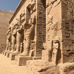 The Temple of Medinet Habu, West Bank, Luxor.
