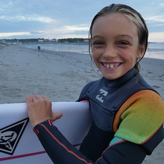 Surf's up! Waves from Hurricane Florence