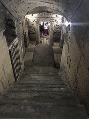 The Catacombs of Kom Ash Shuqqafa, Carmous, Alexandria, Egypt.