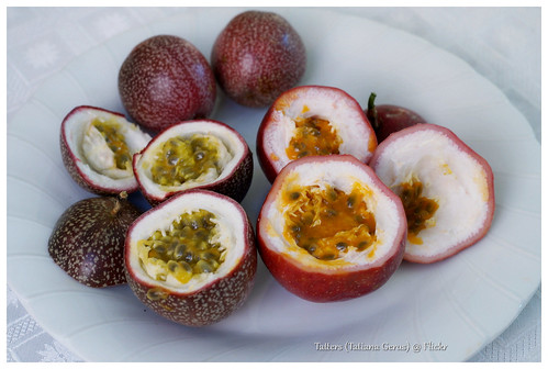 Passionfruit variety -  "Panama Red" and "Pandora"