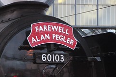 Farewell Alan Pegler at Kings Cross