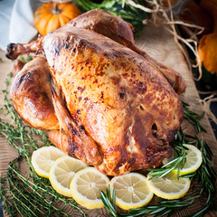 Rotisserie Thanksgiving Turkey