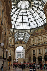 Milan - Galleria Vittorio Emanuele II, Lombardy, Italy