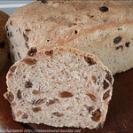 Breakfast Loaf with Sesame Seeds and Raisins