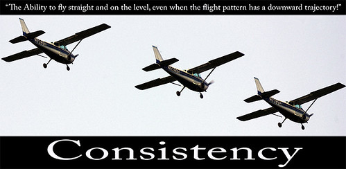 Consistency: a Motivational Poster