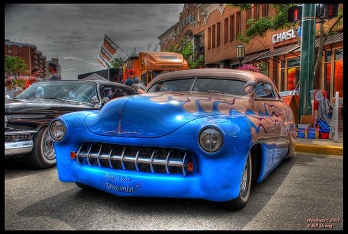 mercury detroit custom hdr streetrod 2007 photomatix woodwarddreamcruise 2exp d80 4elvis