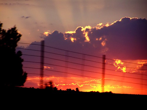 sunset utah roadtrip july2007