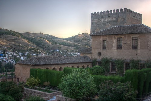 architecture spain andalucia alhambra granada hdr qtpfsgui