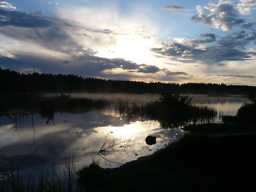 sunset lake lago sweden verano sverige ocaso suecia sommar Östersund solnedgång lillsjön