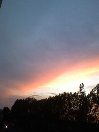 sunset sky nature clouds sunrise fire romania brasov