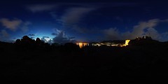 Fort Louis by night