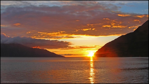 sunset alaska train canon landscape snapshot ak turnagainarm alaskarailroad powershottx1