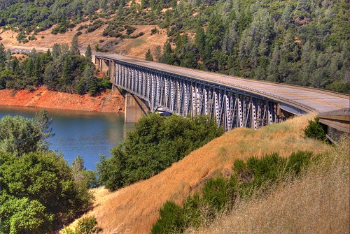 california railroad bridge water river landscape bridges rail railway deck dual span featherriver bridging oroville westbranch truss bridgepixing bridgepix 200706