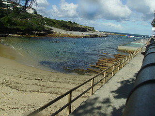 Clovelly pool - view from the beach