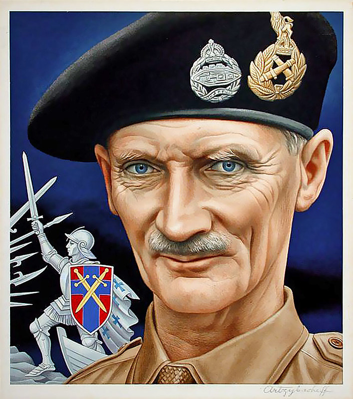 Field Marshal Sir Bernard Law Montgomery- England