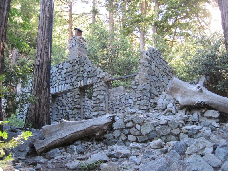 Ruined Stone-Walled Cabin